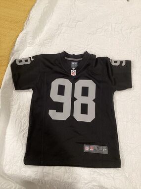 Nike NFL Kids Jersey  - Las Vegas Raiders - 98 - Crosby - Youth Small - NWT!